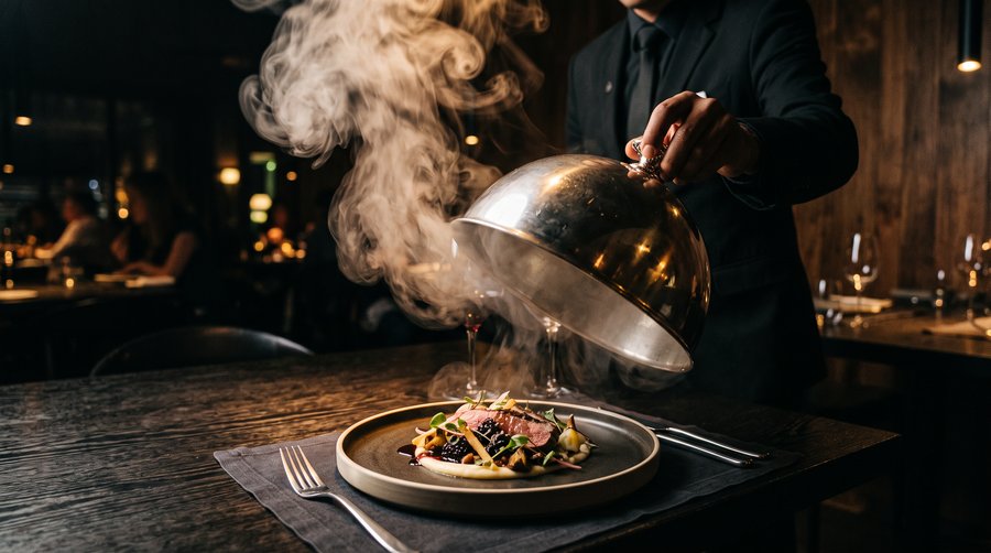 The Menu-inspired course